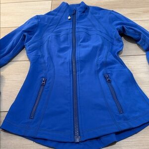 Lululemon Royal Blue Zip Up size 4